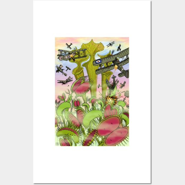 Plants vs Planes Wall Art by matjackson